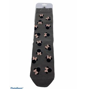 Disney Parks Minnie Mouse Head Socks